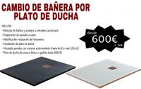 Cambio plato de ducha